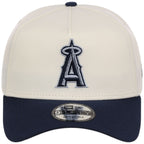 Anaheim Angels MLB Chrome x Navy FASHION CORE New Era 9FORTY A-Frame