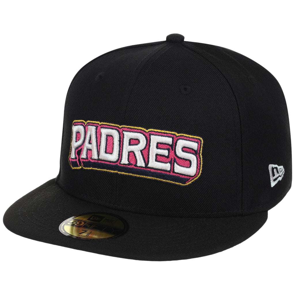 San Diego Padres MLB City Connect - Black Metallics New Era 59FIFTY