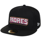 San Diego Padres MLB City Connect - Black Metallics New Era 59FIFTY