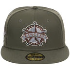 Texas Rangers MLB Olive Alloy New Era 59FIFTY