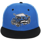 Danbury Trashers Logo Fitted (Blue/Black) - The Danbury Trashers Collection