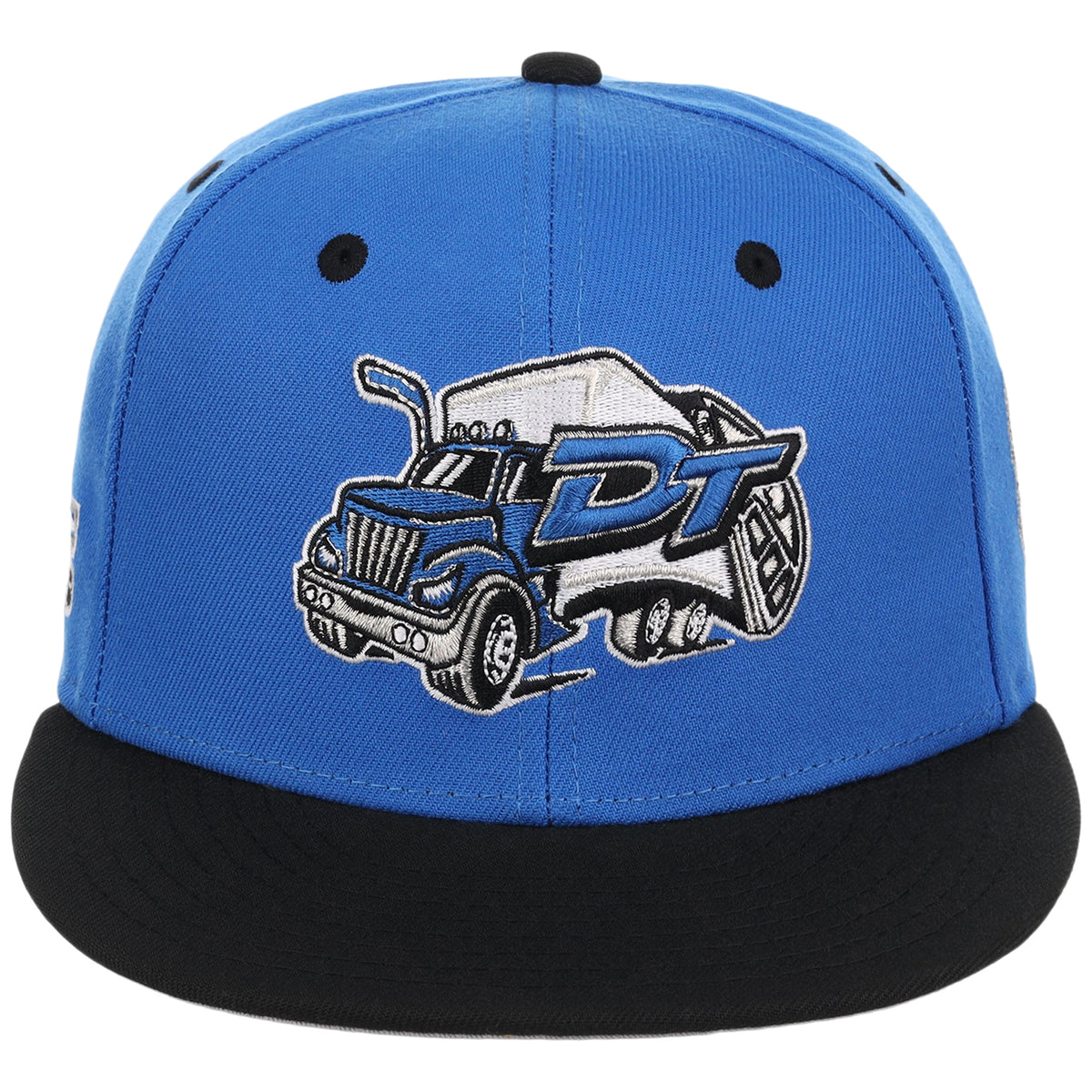 Danbury Trashers Logo Fitted (Blue/Black) - The Danbury Trashers Collection