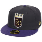 Kansas City Royals MLB Midnight Orchid New Era 59FIFTY
