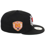 Kansas City Chiefs NFL Black Dome New Era 59FIFTY