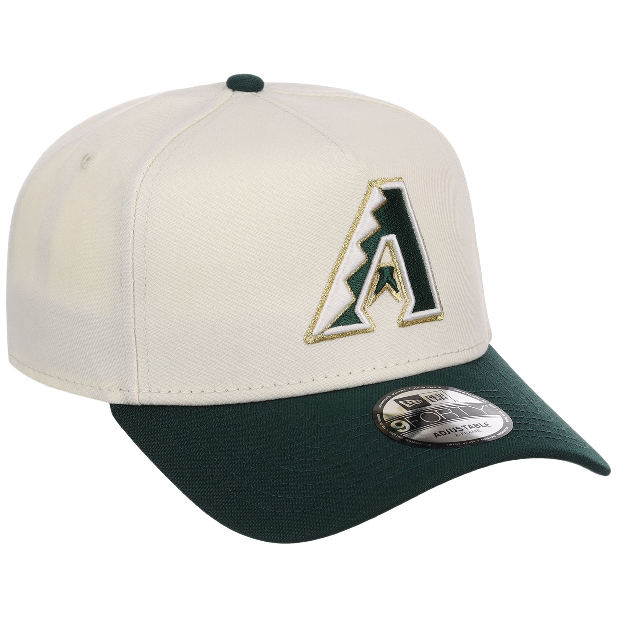 Arizona Diamondbacks MLB Chrome x Dark Green FASHION CORE New Era 9FORTY A-Frame