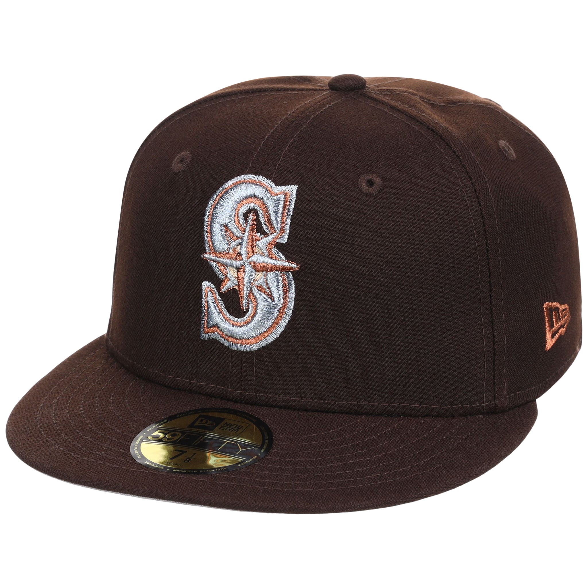 Seattle Mariners MLB Frosted Bark New Era 59FIFTY