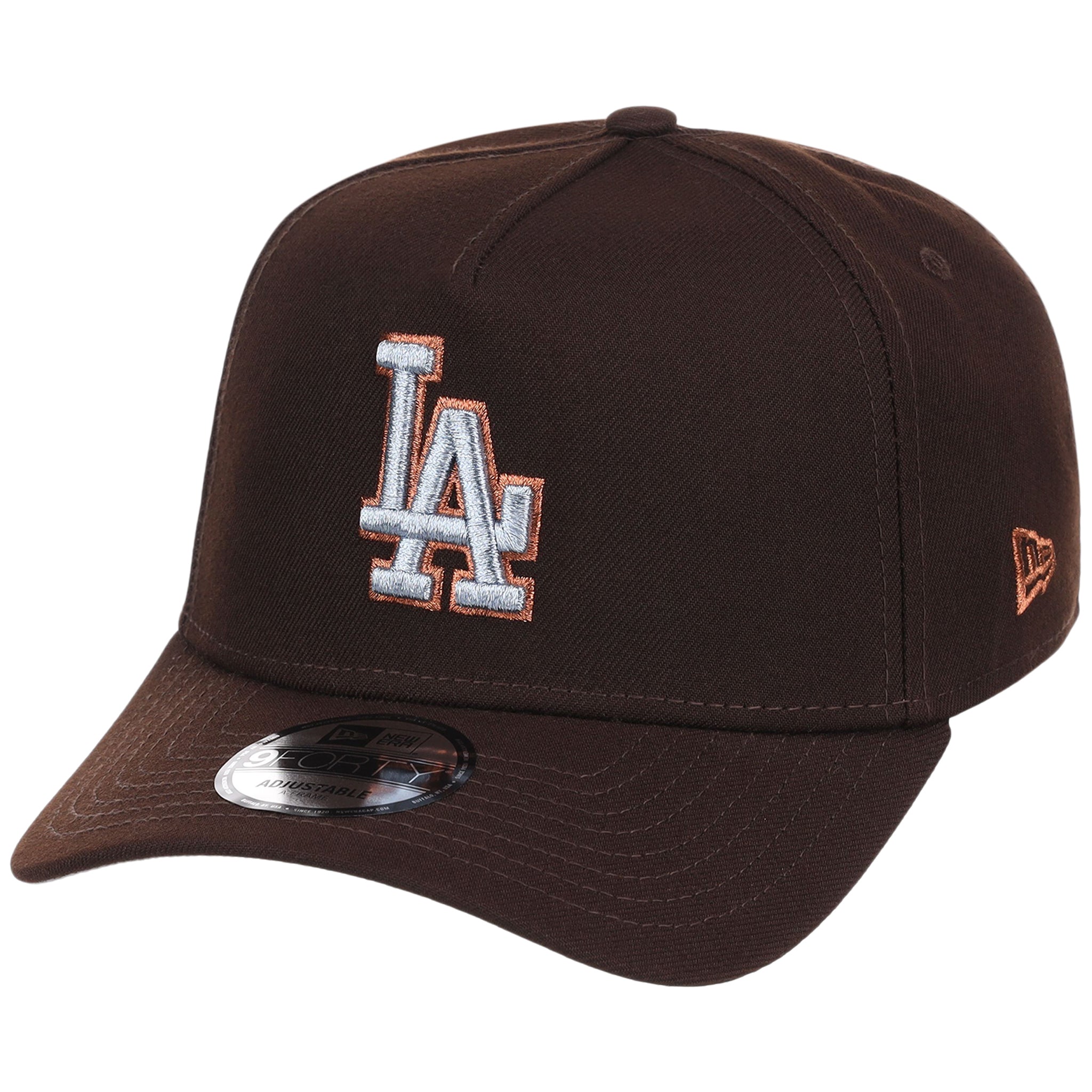 Los Angeles Dodgers MLB Frosted Bark New Era 9FORTY A-Frame