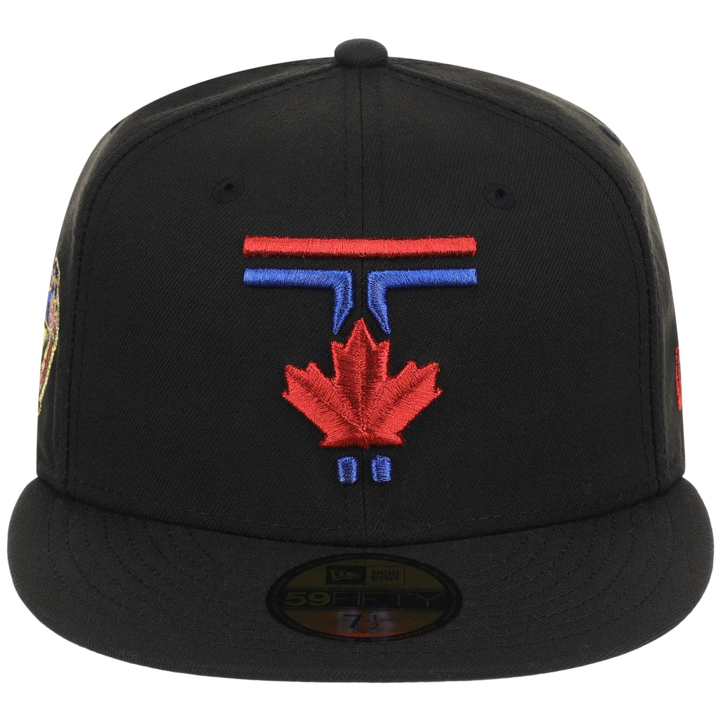 Toronto Blue Jays Toronto 50th Anniversary New Era 59FIFTY (Black/Black)