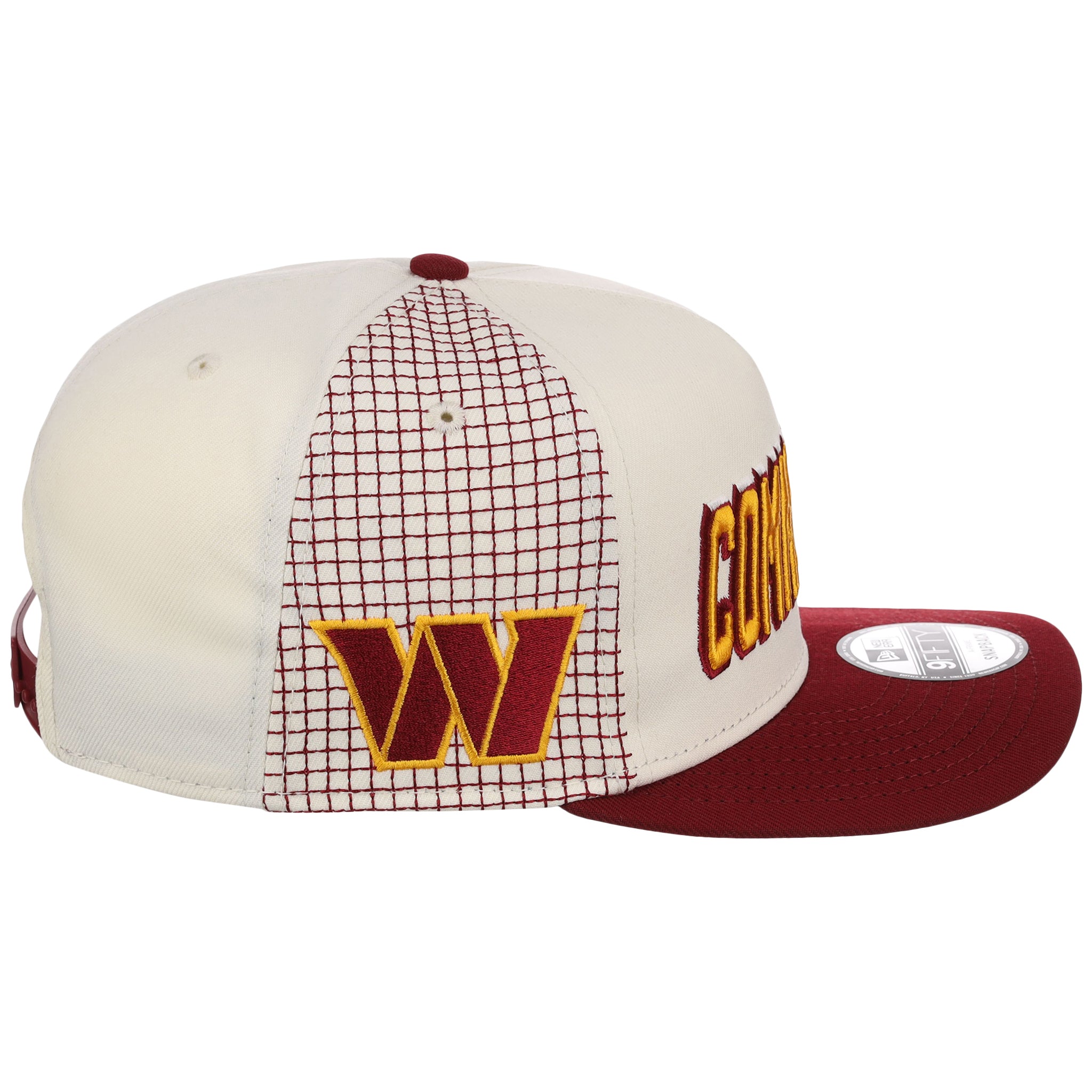Washington Commanders NFL Gridlock New Era 9FIFTY A-Frame