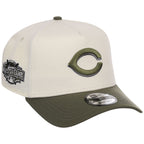 Cincinnati Reds MLB Chrome Olive New Era 9FORTY