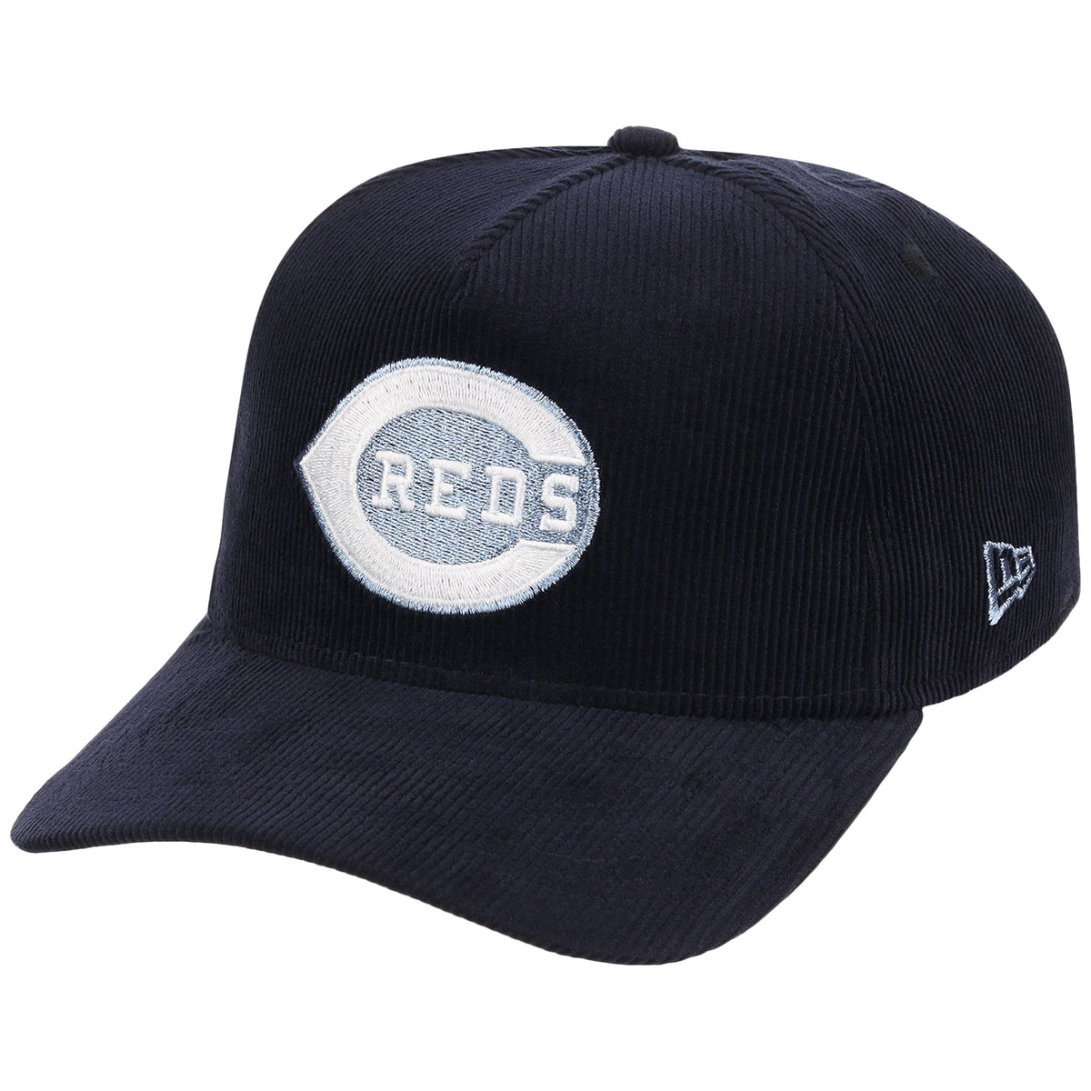 Cincinnati Reds MLB Peach Ice Navy Cord New Era 9FORTY A-Frame – 4