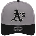 Oakland Athletics MLB Gray x Black FASHION CORE New Era 9FORTY A-Frame