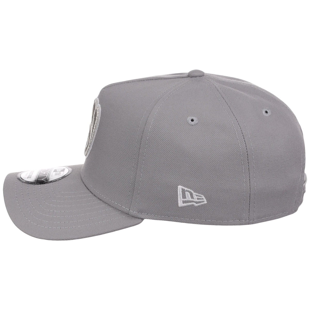 Milwaukee Brewers MLB Gray x White FASHION CORE New Era 9FORTY A-Frame