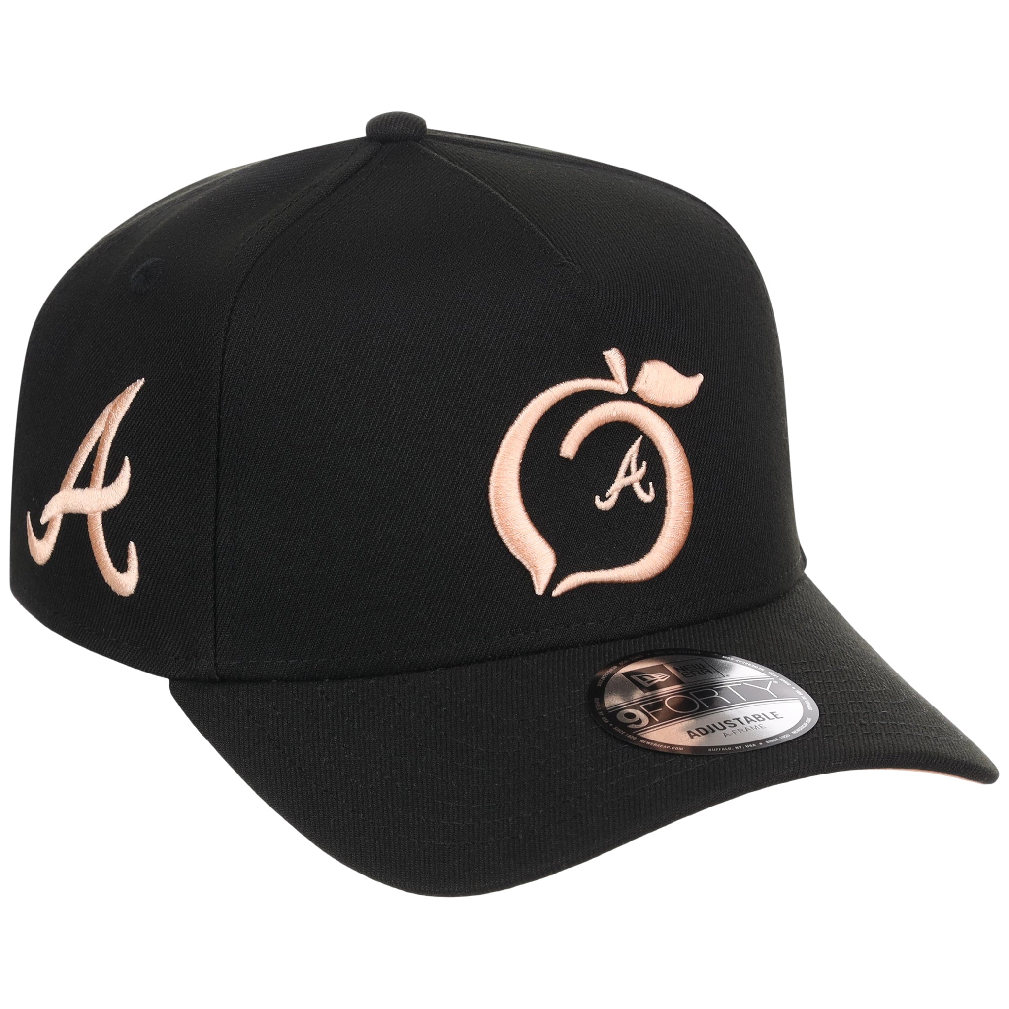 Atlanta Braves Peach Atlanta Crown the City New Era 9FORTY