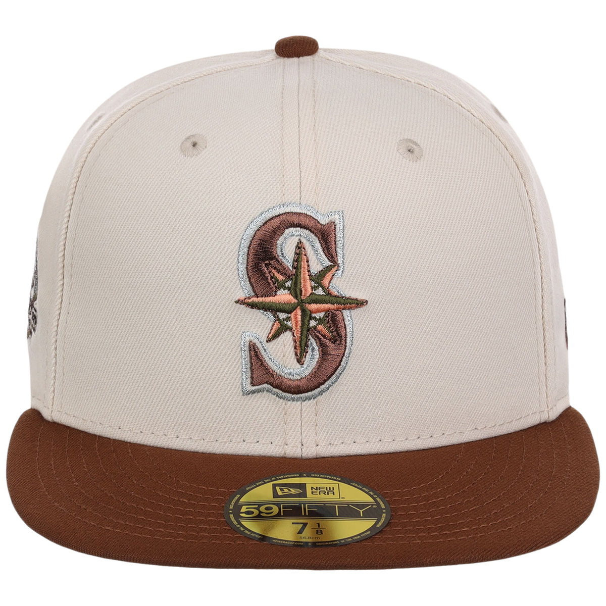 Seattle Mariners MLB Auburn Cream New Era 59FIFTY