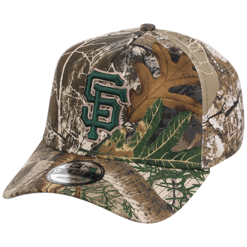 San Francisco Giants MLB Realtree FASHION CORE New Era 9FORTY A-Frame