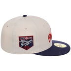 Los Angeles Dodgers Script (Cream/Navy) Lids HD LA Pack