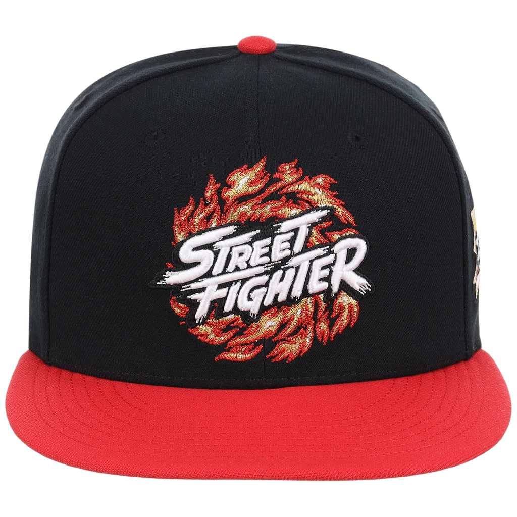 Logo Fitted (Black/Red) - Street Fighter 'World Warrior Tournament' Collection