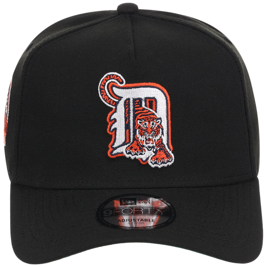 Detroit Tigers MLB Black Dome New Era 9FORTY A-Frame