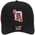 Detroit Tigers MLB Black Dome New Era 9FORTY A-Frame