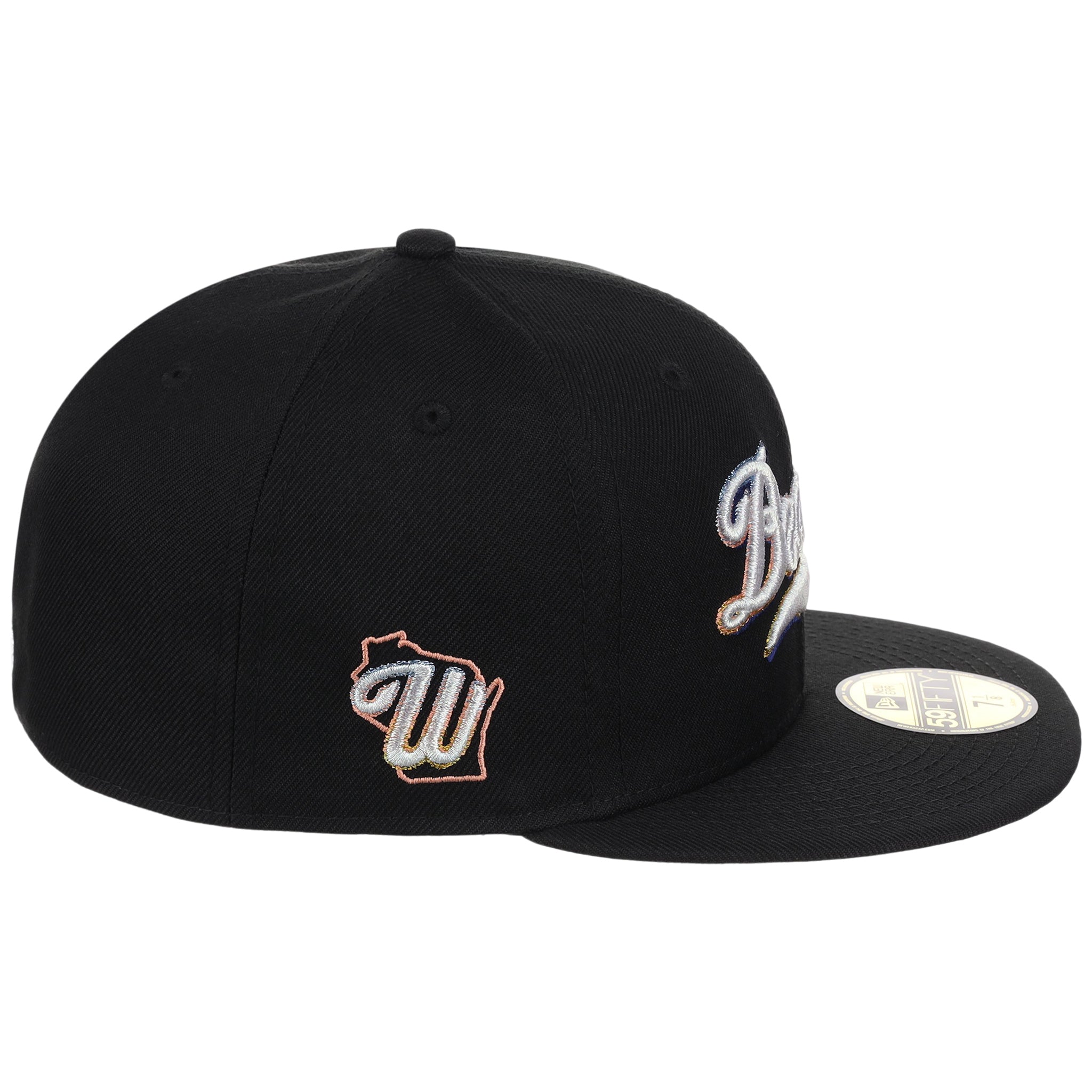 Milwaukee Brewers MLB City Connect - Black Metallics New Era 59FIFTY