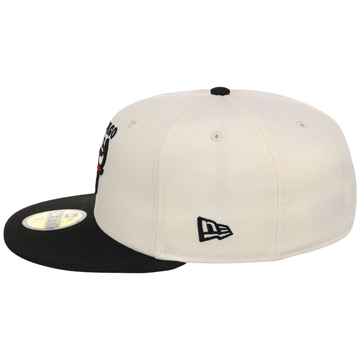 Chicago Bulls NBA Chrome OTC New Era 59FIFTY (Chrome/Black)