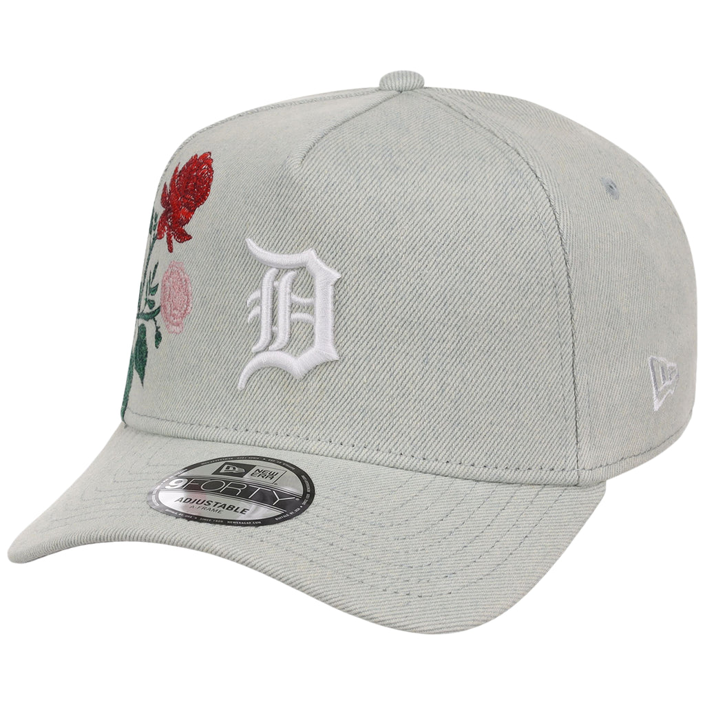 Detroit Tigers MLB Denim Flower New Era 9FORTY