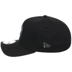 Chicago Cubs MLB Flipmode 2.0 Liquid Titanium New Era 9FORTY A-Frame (Black/Black/Gray)