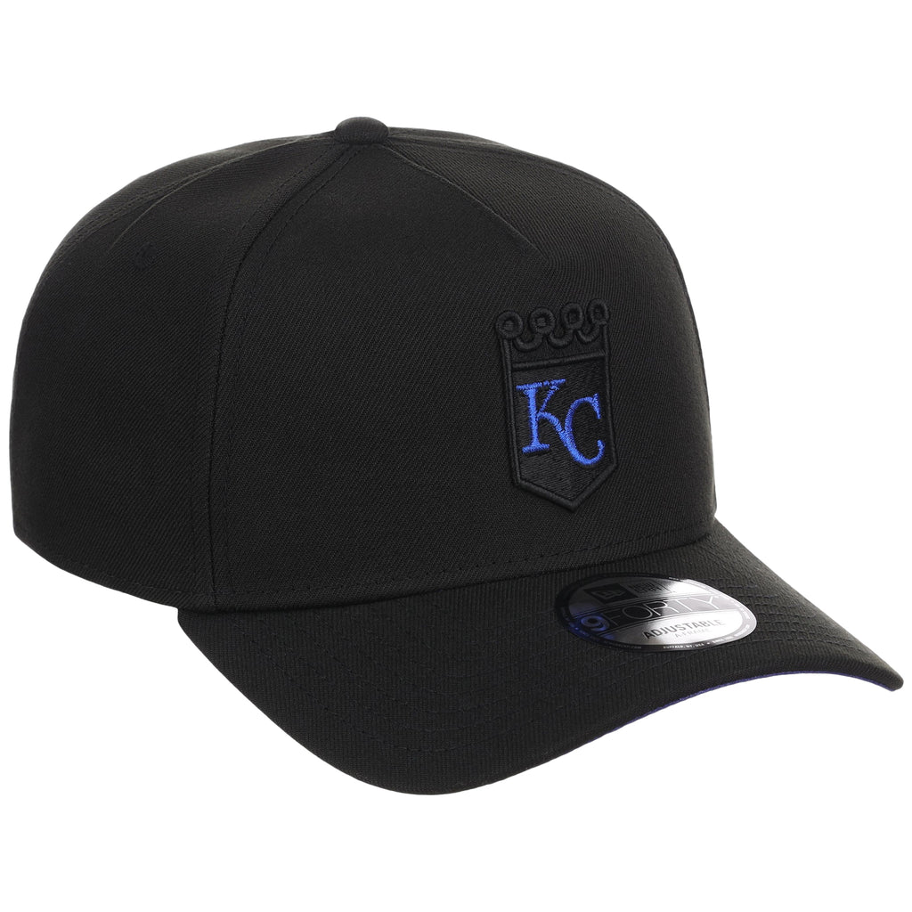 Kansas City Royals MLB Black x Royal FASHION CORE New Era 9FORTY A-Frame