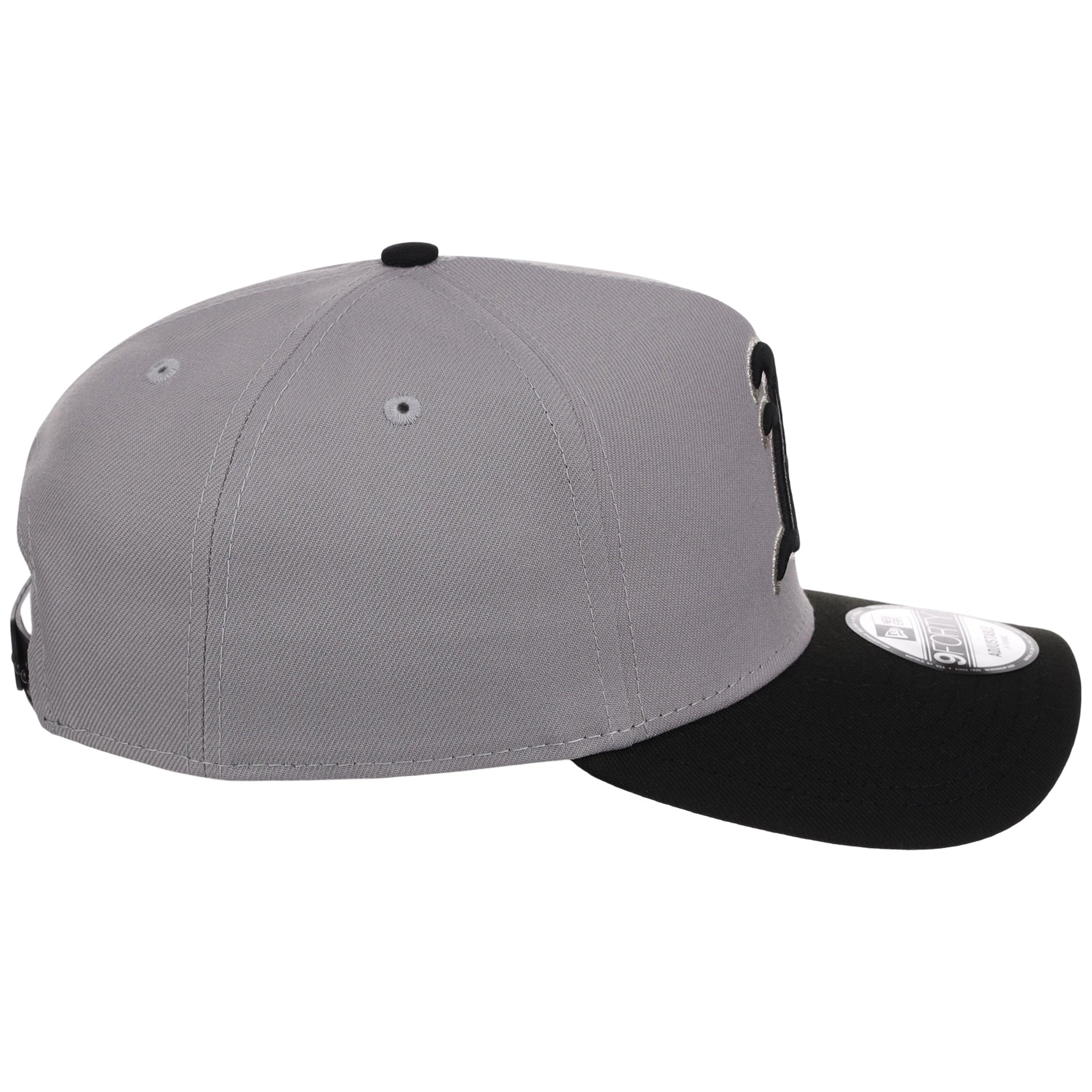 Oakland Athletics MLB Gray x Black FASHION CORE New Era 9FORTY A-Frame