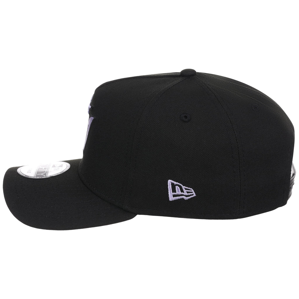 Miami Marlins MLB Black x Lavender FASHION CORE New Era 9FORTY A-Frame