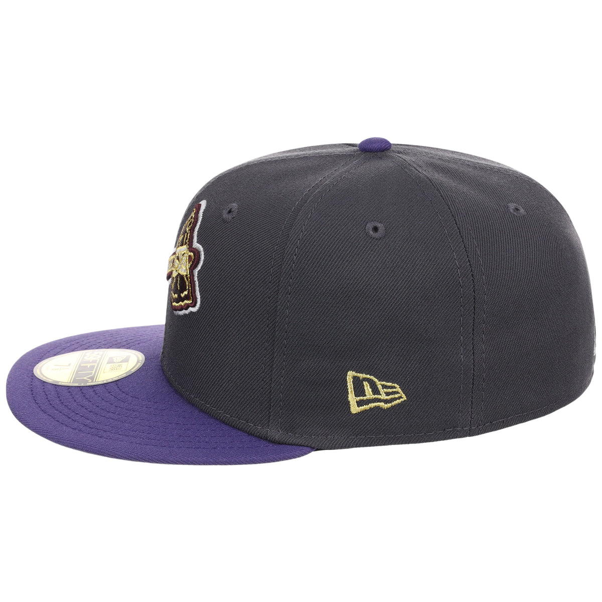 Atlanta Braves MLB Midnight Orchid New Era 59FIFTY