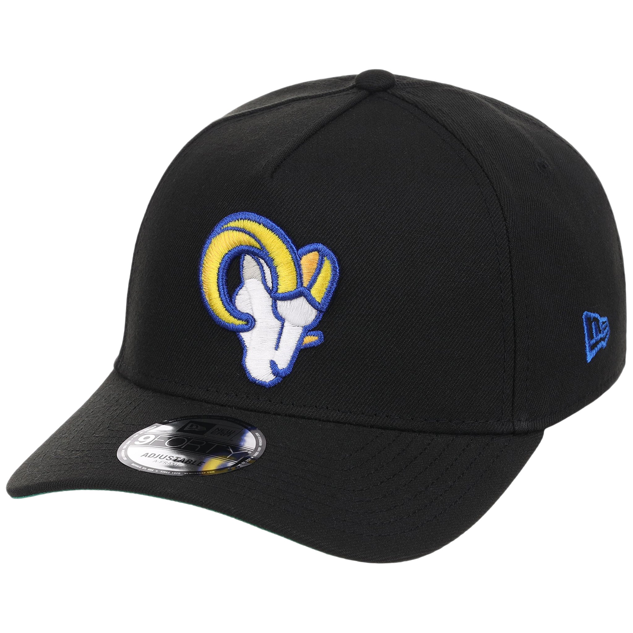 Los Angeles Rams NFL Black Dome New Era 9FORTY A-Frame