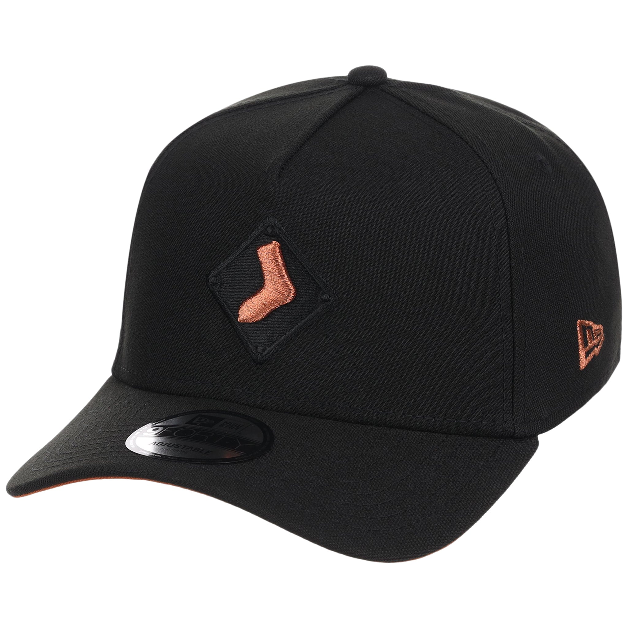 Chicago White Sox MLB Black x Rust FASHION CORE New Era 9FORTY A-Frame
