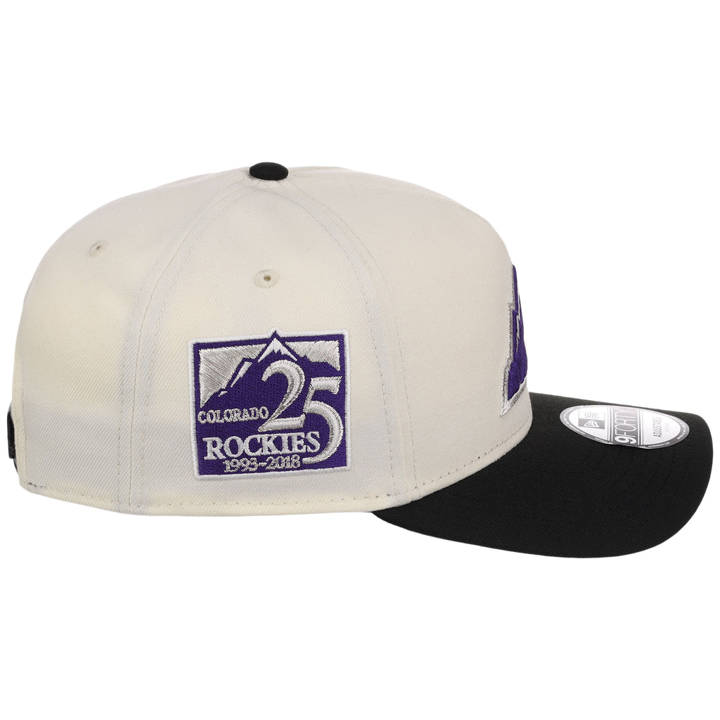 Colorado Rockies MLB Chrome OTC New Era 9FORTY A-Frame
