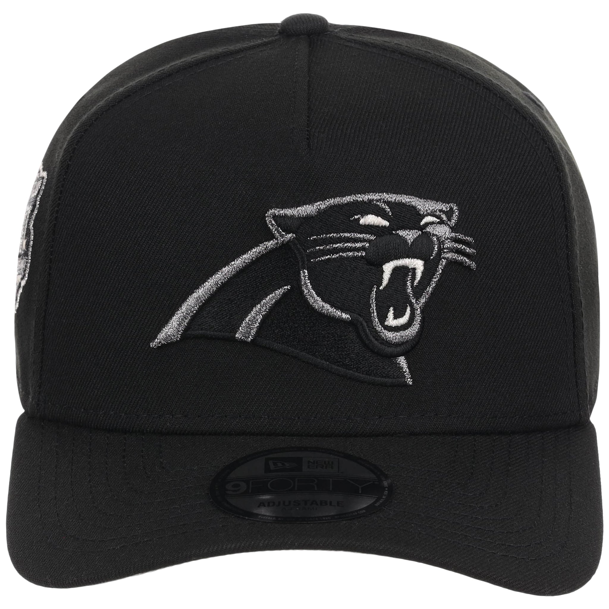 Carolina Panthers NFL Liquid Titanium New Era 9FORTY