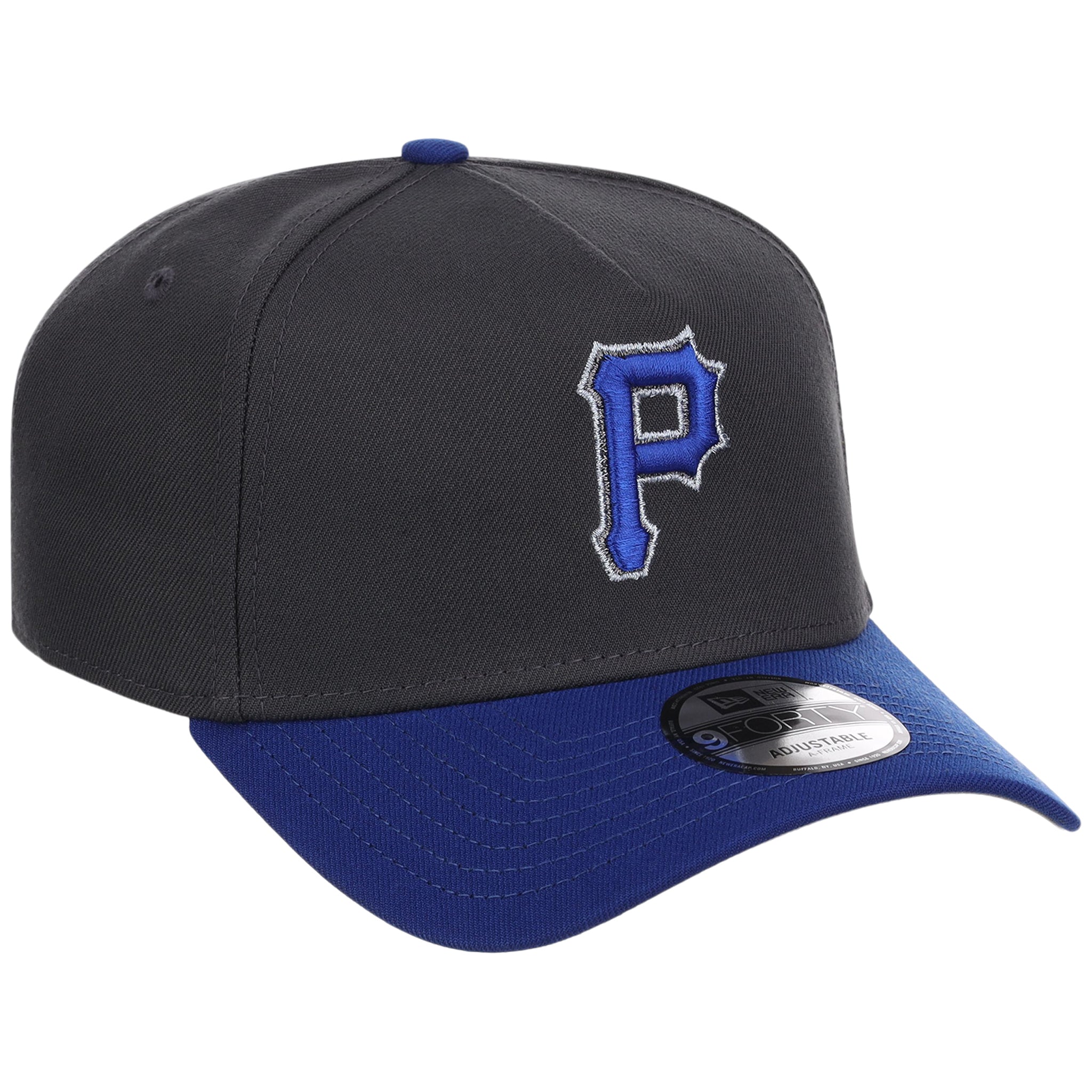 Pittsburgh Pirates MLB Graphite x Royal FASHION CORE New Era 9FORTY A-Frame