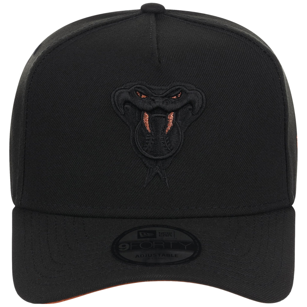 Arizona Diamondbacks MLB Black x Rust FASHION CORE New Era 9FORTY A-Frame