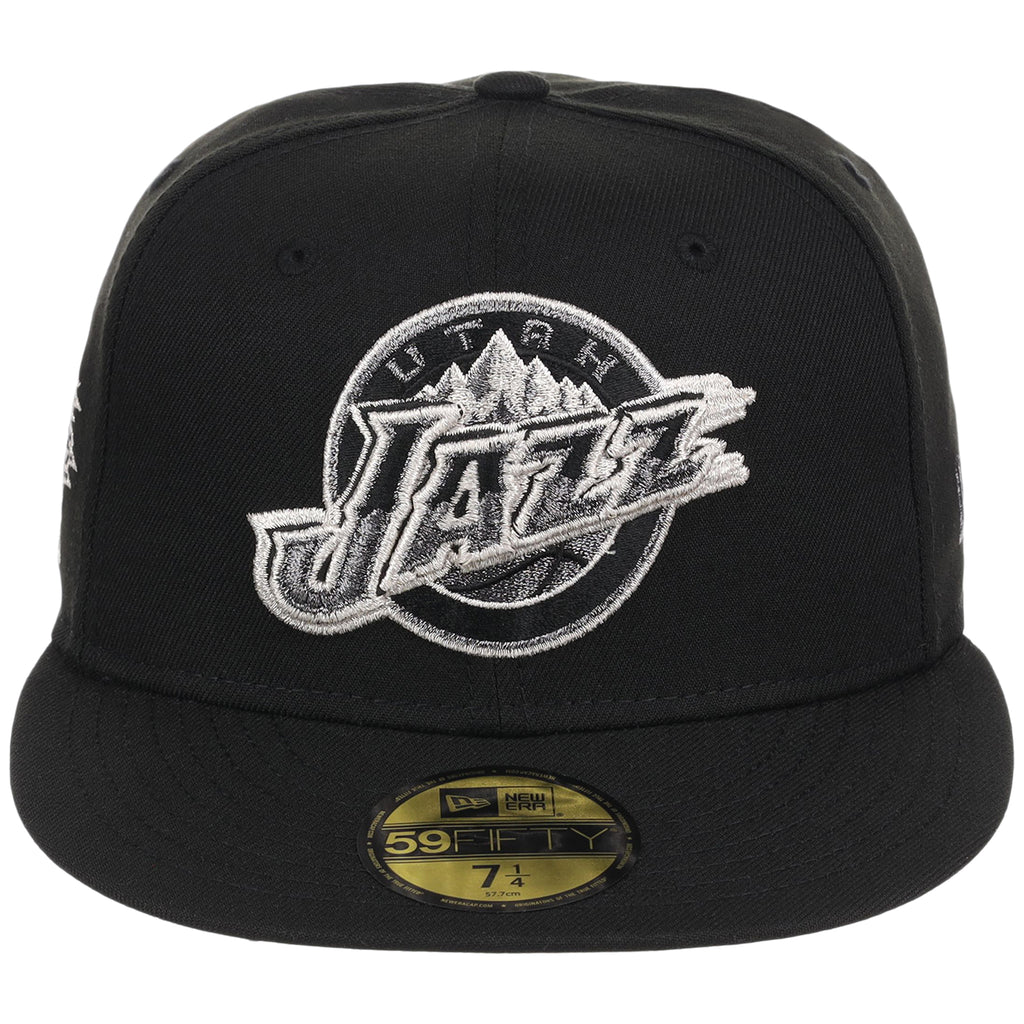 Utah Jazz NBA Liquid Titanium New Era 59FIFTY