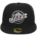 Utah Jazz NBA Liquid Titanium New Era 59FIFTY