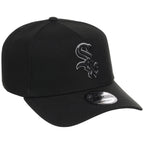 Chicago White Sox MLB Black x Pewter FASHION CORE New Era 9FORTY A-Frame