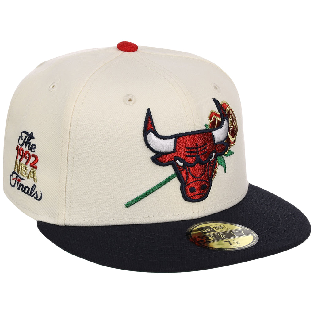 Chicago Bulls Chicago Sole New Era 59FIFTY (Chrome/Navy)