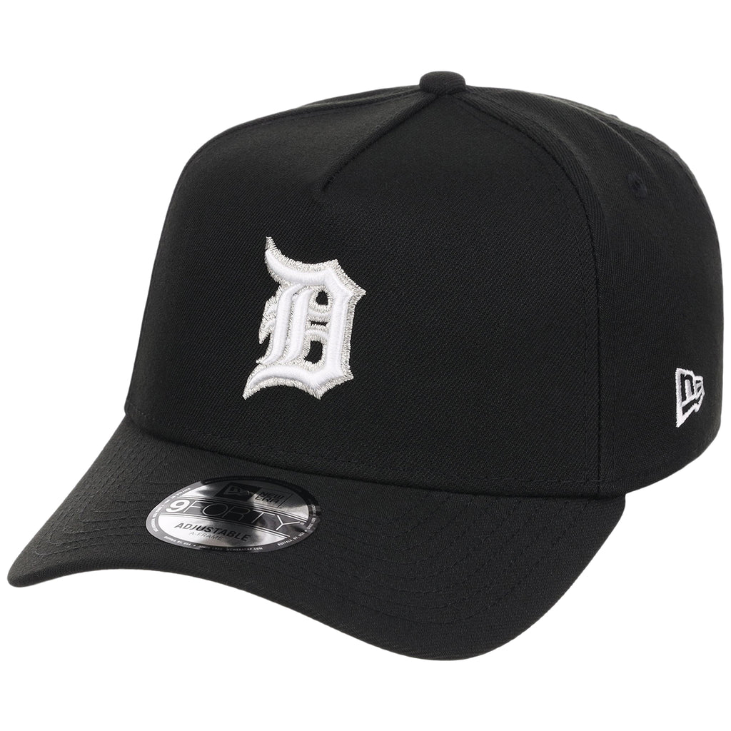 Detroit Tigers MLB Black x White FASHION CORE New Era 9FORTY A-Frame