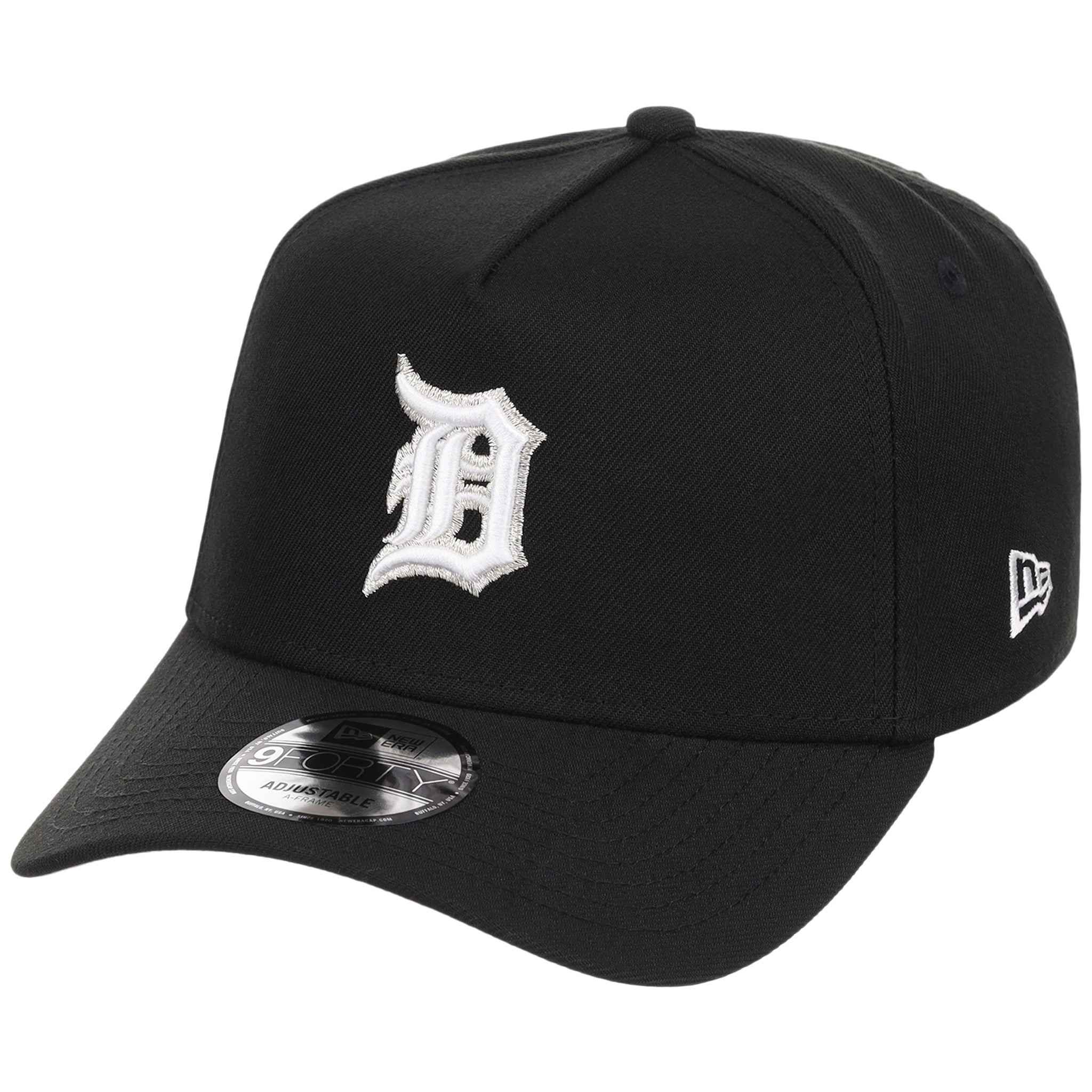 Detroit Tigers MLB Black x White FASHION CORE New Era 9FORTY A-Frame