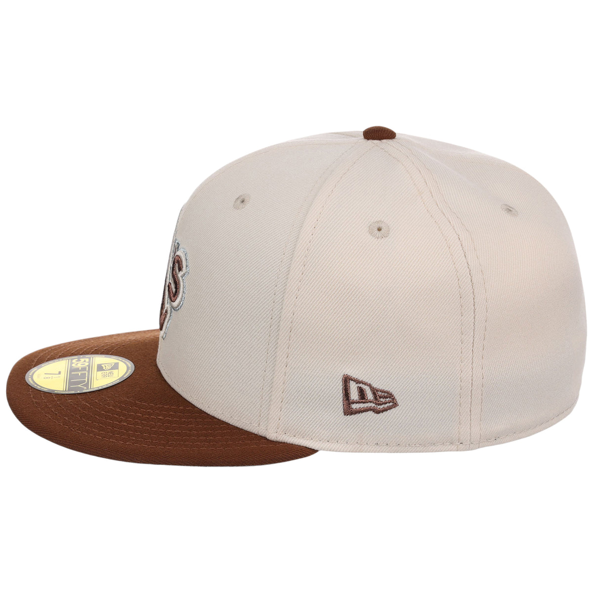 Oakland Athletics MLB Auburn Cream New Era 59FIFTY