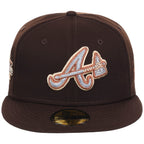 Atlanta Braves MLB Frosted Bark New Era 59FIFTY