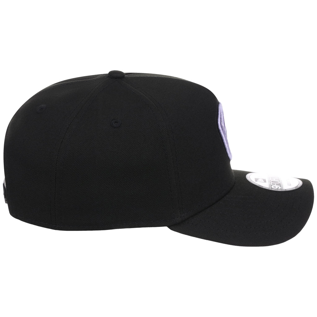 Milwaukee Brewers MLB Black x Lavender FASHION CORE New Era 9FORTY A-Frame
