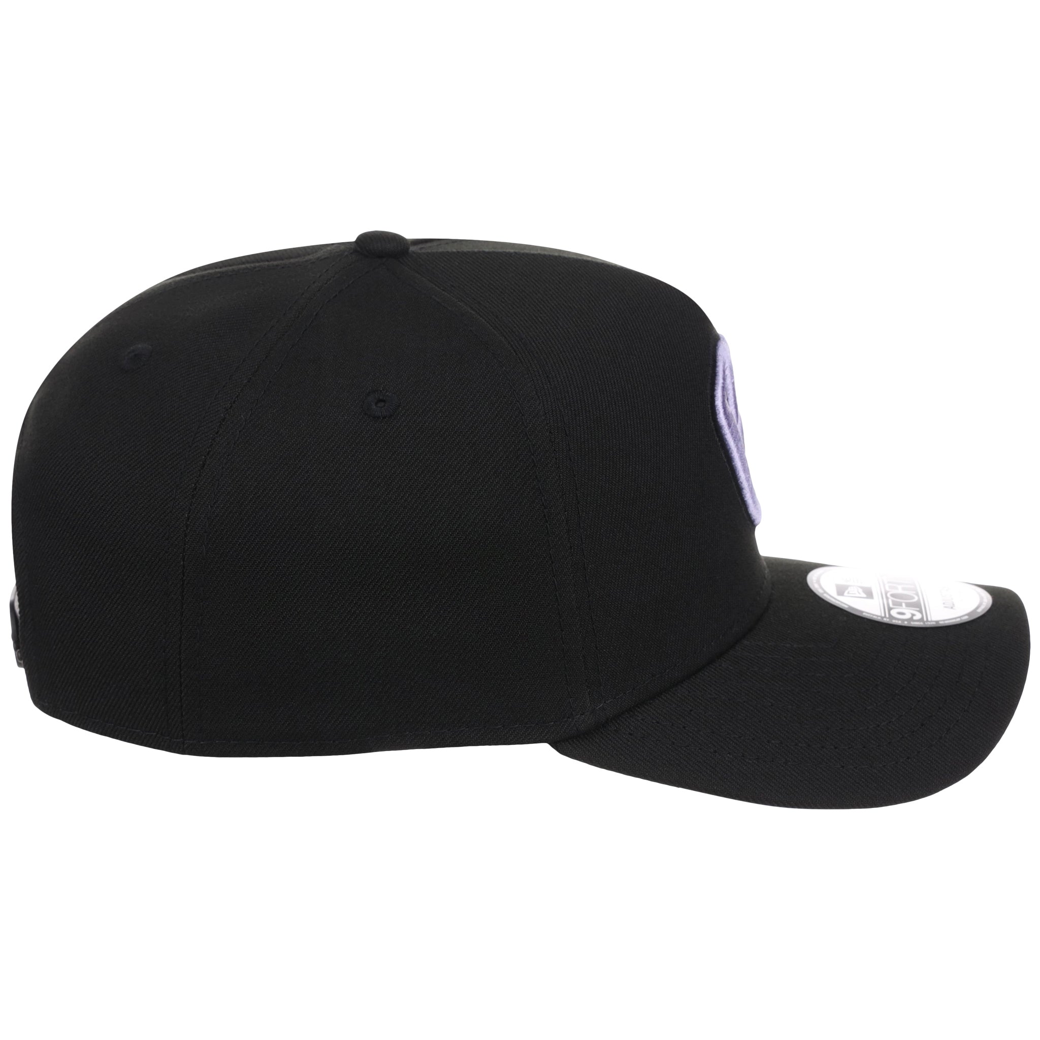 Milwaukee Brewers MLB Black x Lavender FASHION CORE New Era 9FORTY A-Frame