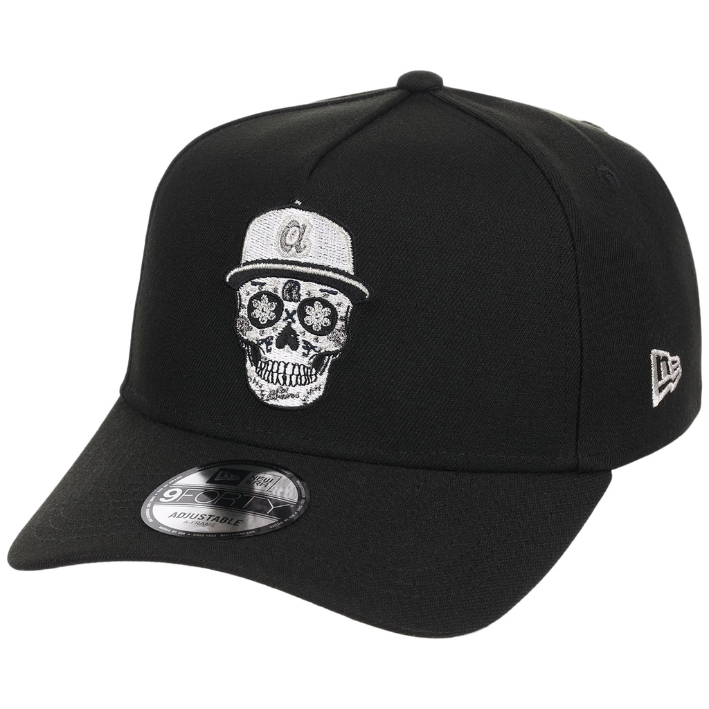 Atlanta Braves Skull Atlanta Crown the City New Era 9FORTY