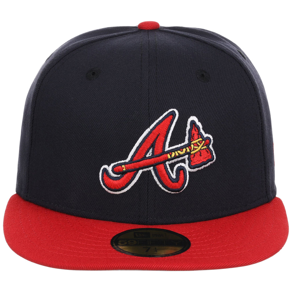 Atlanta Braves MLB Cooperstown Authentic Collection New Era 59FIFTY (Navy/Red)
